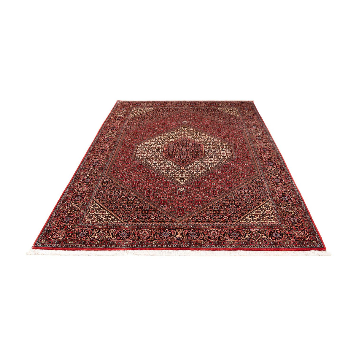 Perzisch tapijt - Bijar - 232 x 153 cm - rood