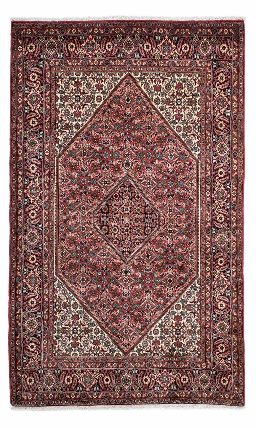 Perzisch tapijt - Bijar - 222 x 136 cm - donkerblauw