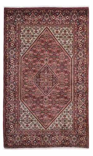 Perzisch tapijt - Bijar - 222 x 136 cm - donkerblauw
