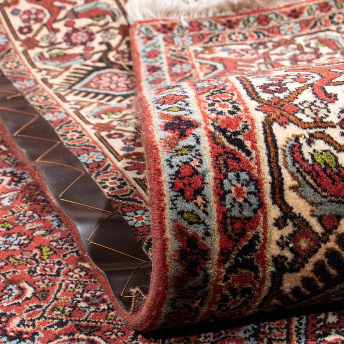 Perzisch tapijt - Bijar - 358 x 250 cm - donkerrood