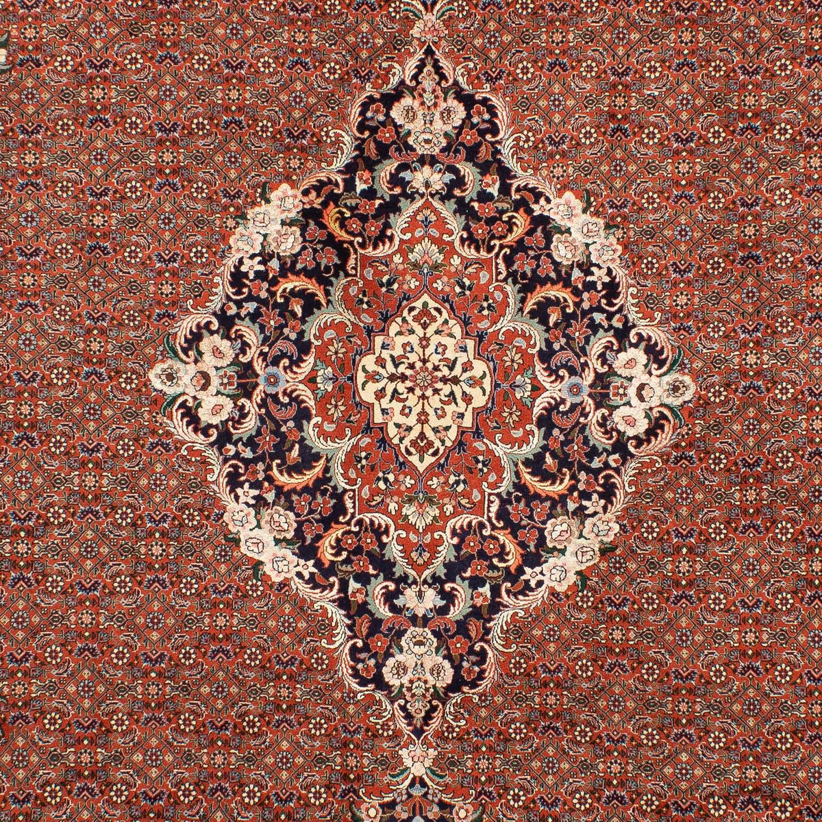 Perzisch tapijt - Bijar - 288 x 206 cm - roest