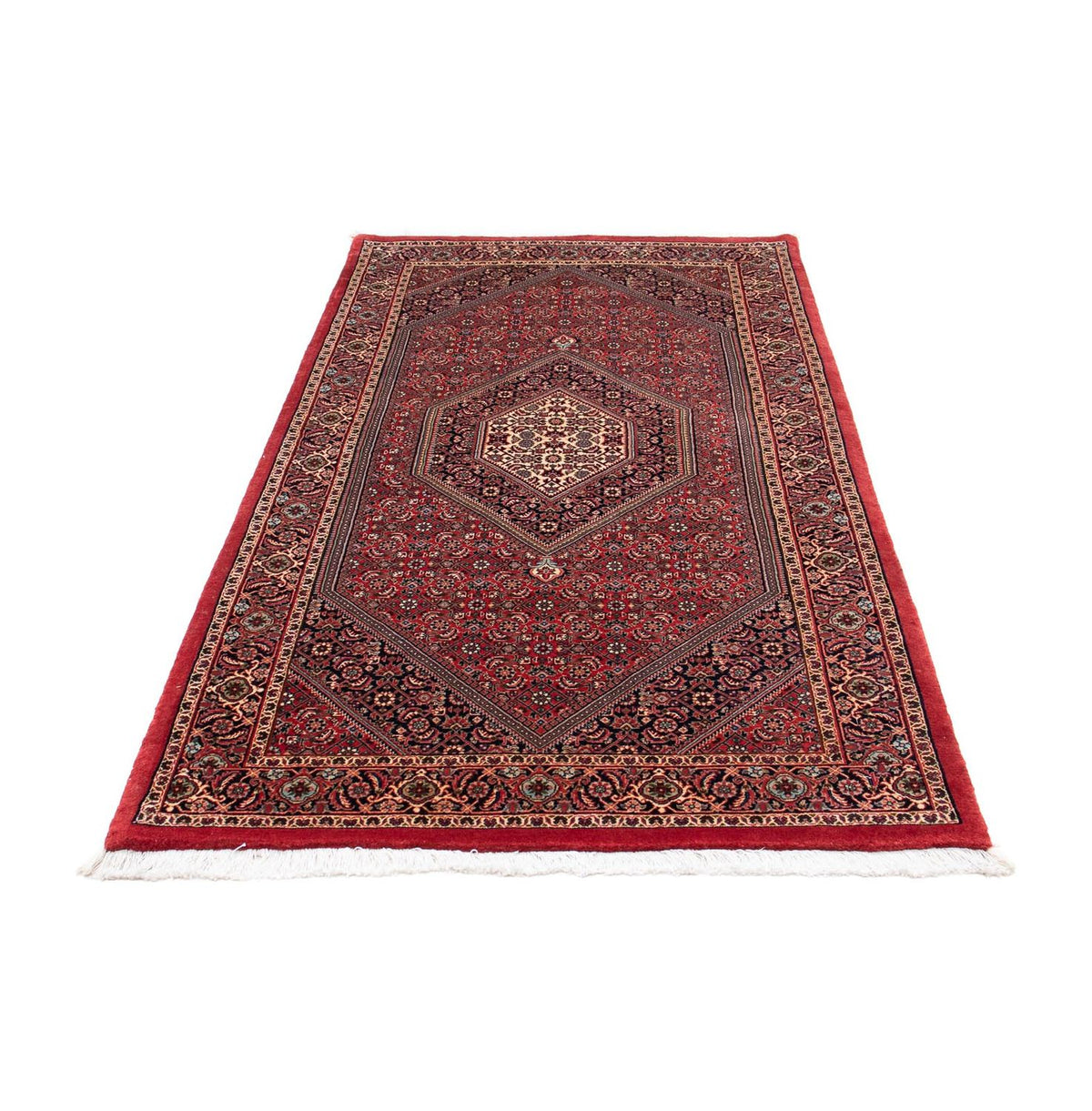 Loper Perzisch tapijt - Bijar - 199 x 103 cm - rood
