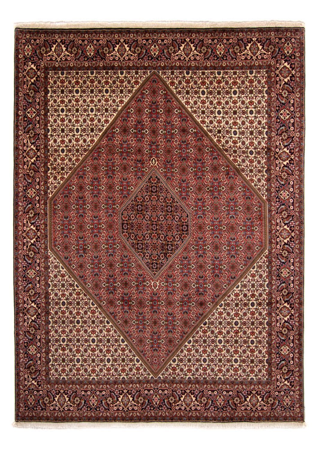 Perzisch tapijt - Bijar - 340 x 252 cm - bruin