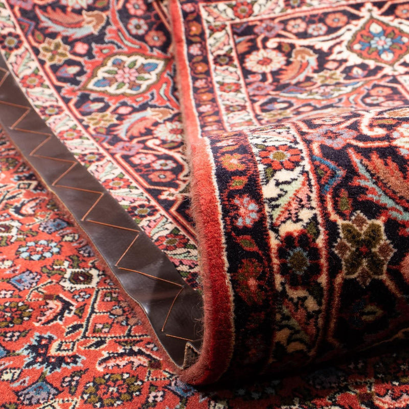 Perzisch tapijt - Bijar - 284 x 200 cm - donkerrood