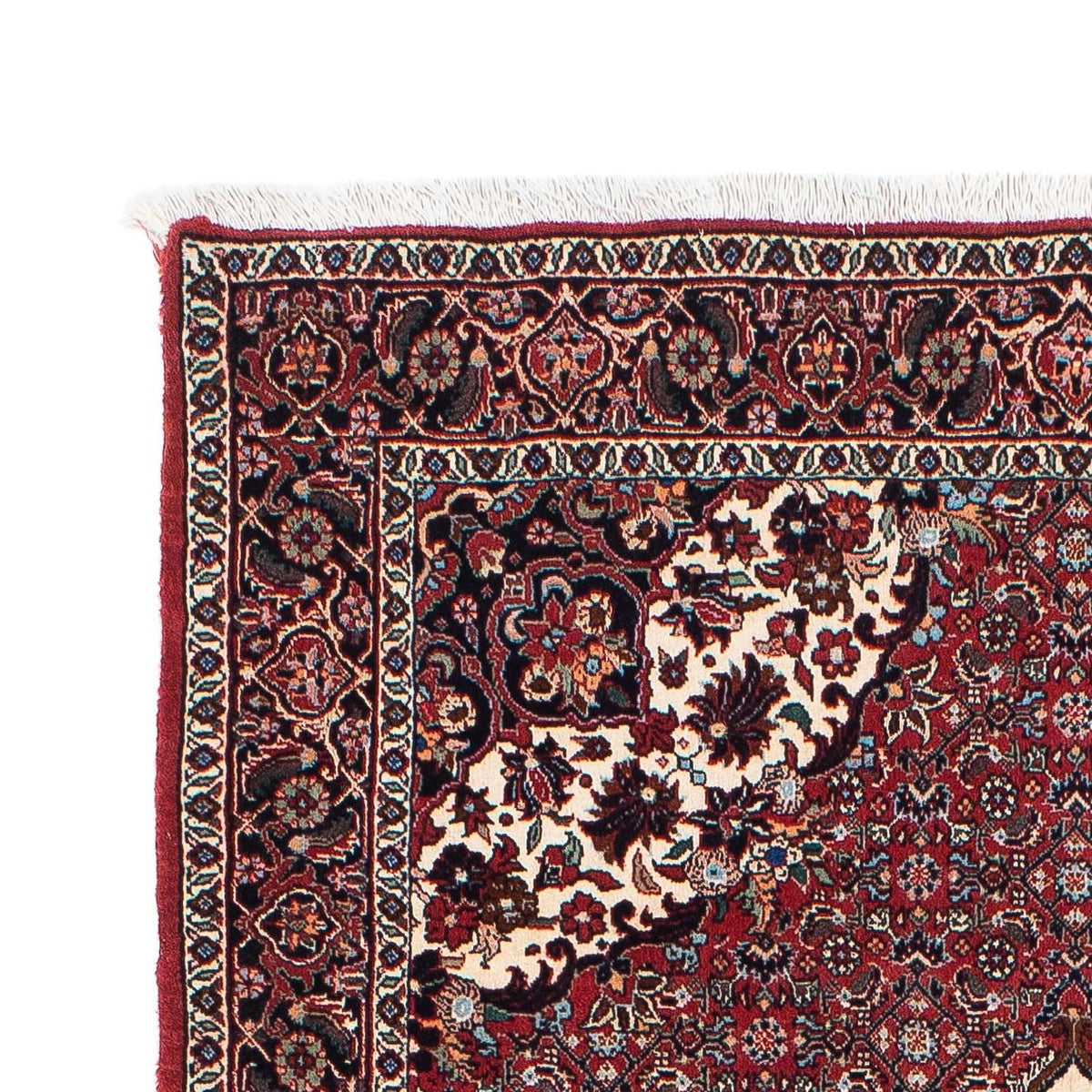 Loper Perzisch tapijt - Bijar - 194 x 100 cm - donkerrood