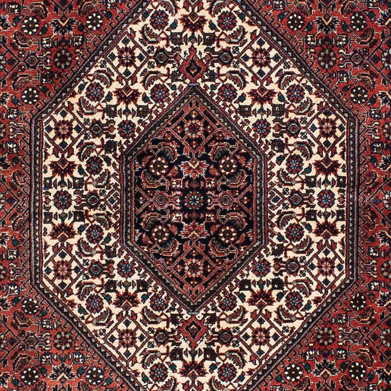 Loper Perzisch tapijt - Bijar - 205 x 102 cm - donkerrood