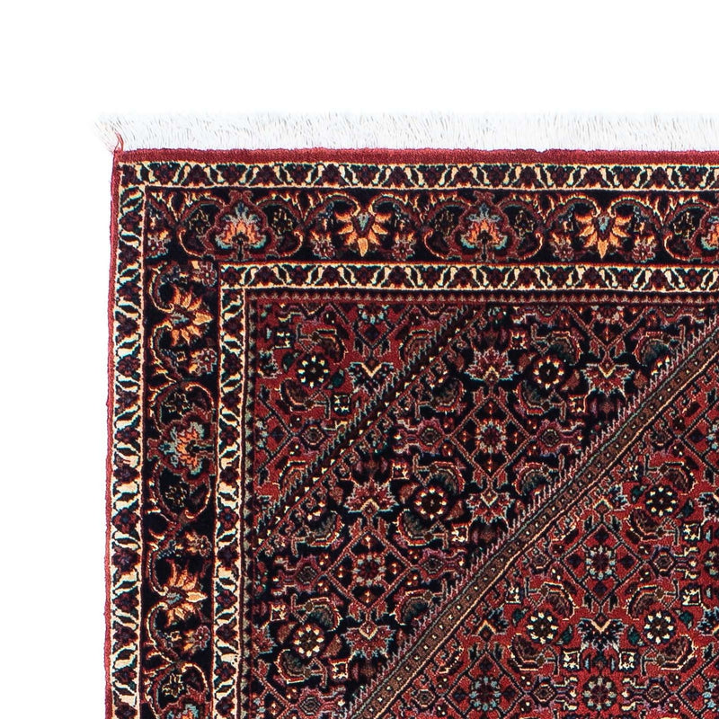 Loper Perzisch tapijt - Bijar - 205 x 102 cm - donkerrood