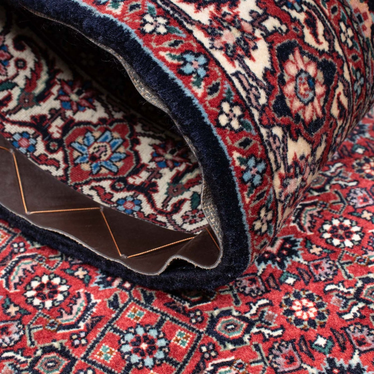 Perzisch tapijt - Bijar - 194 x 114 cm - donkerrood