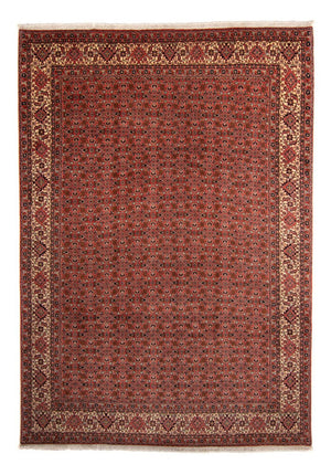 Perzisch tapijt - Bijar - 357 x 248 cm - donkerrood