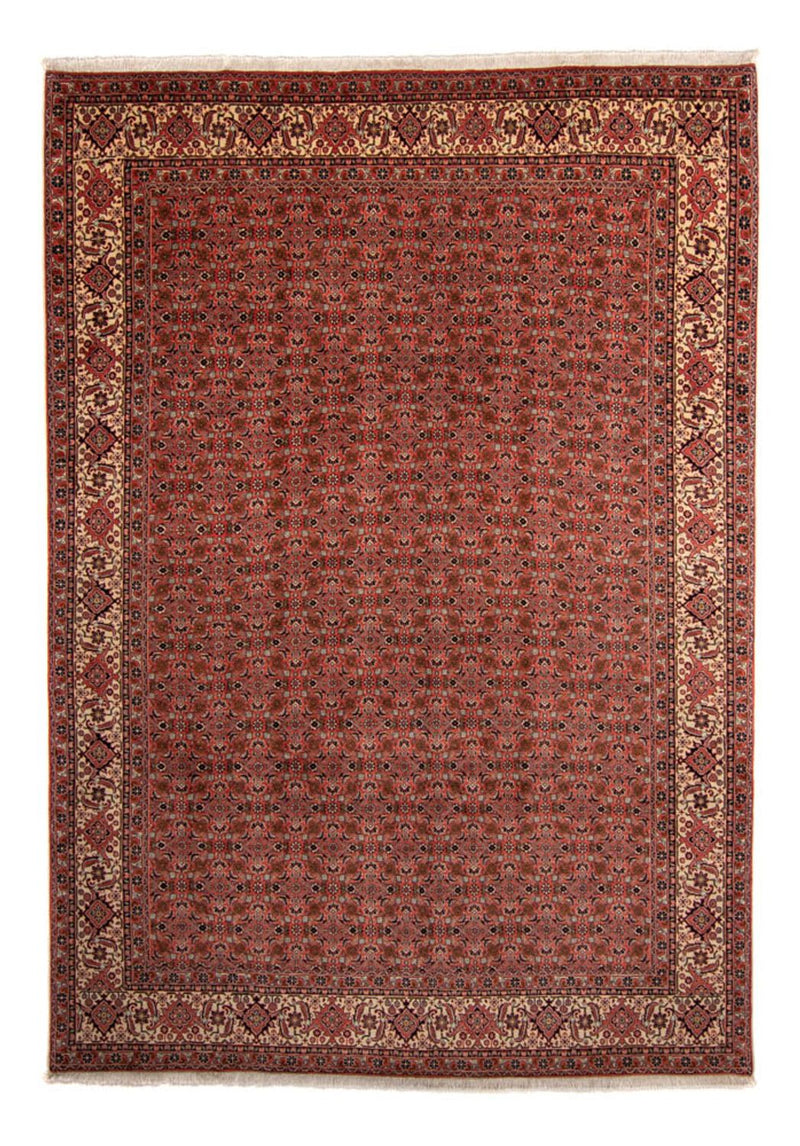 Perzisch tapijt - Bijar - 357 x 248 cm - donkerrood