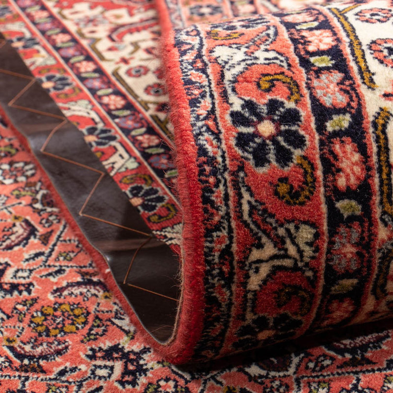 Perzisch tapijt - Bijar - 357 x 248 cm - donkerrood