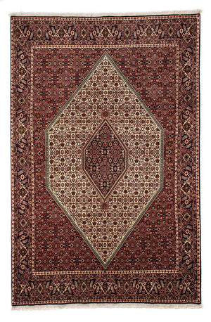 Perzisch tapijt - Bijar - 300 x 200 cm - beige