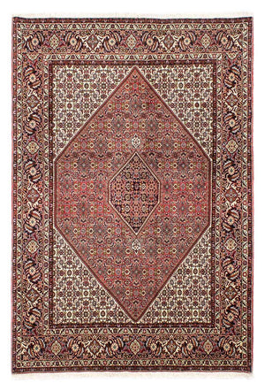 Perzisch tapijt - Bijar - 251 x 174 cm - licht rood