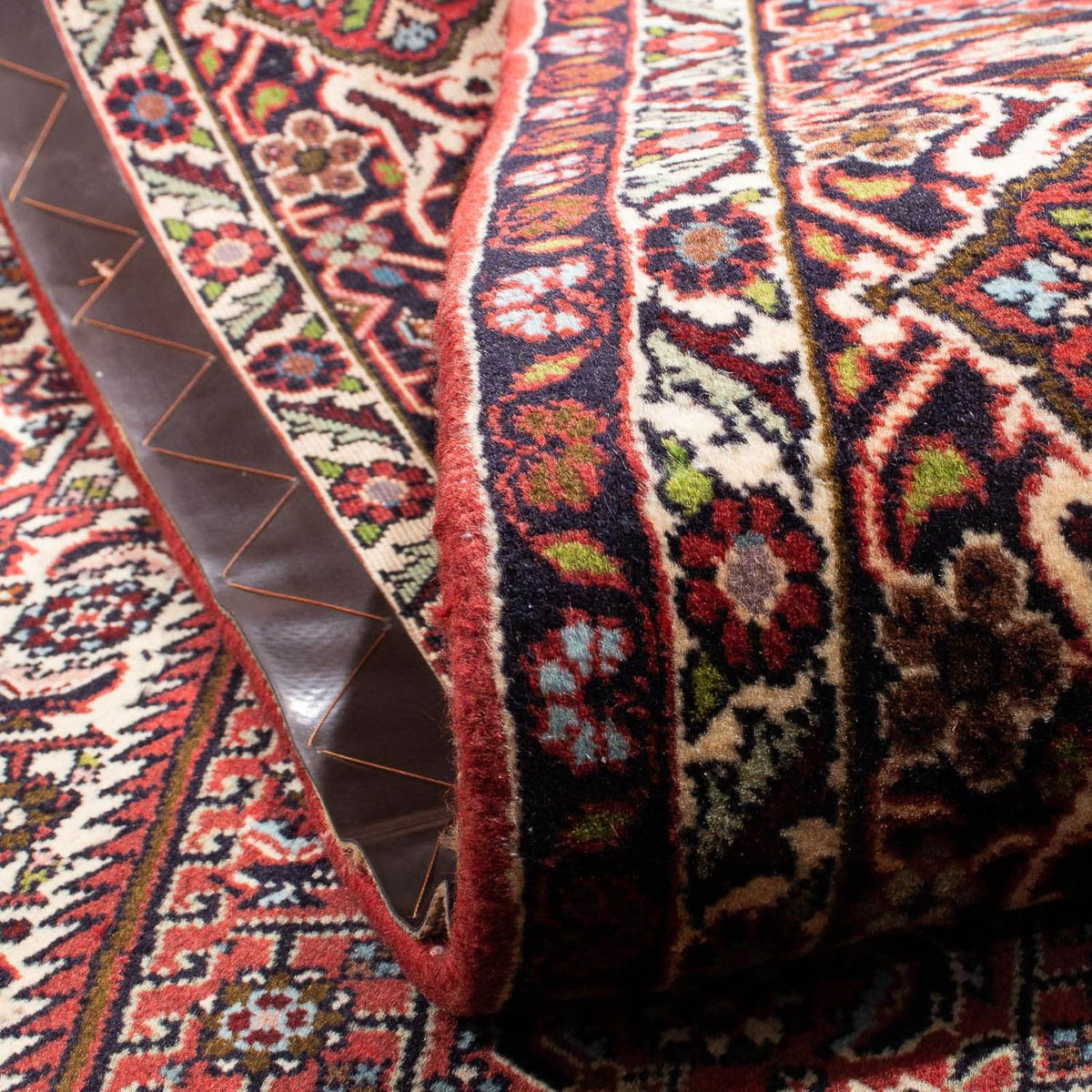 Perzisch tapijt - Bijar - 251 x 174 cm - licht rood