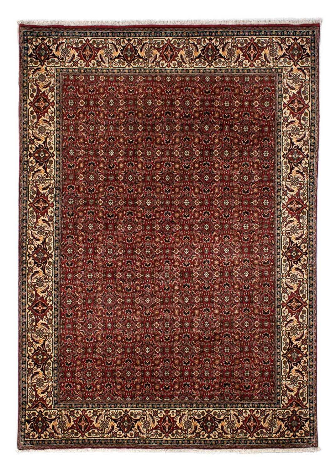 Perzisch tapijt - Bijar - 275 x 196 cm - donkerrood