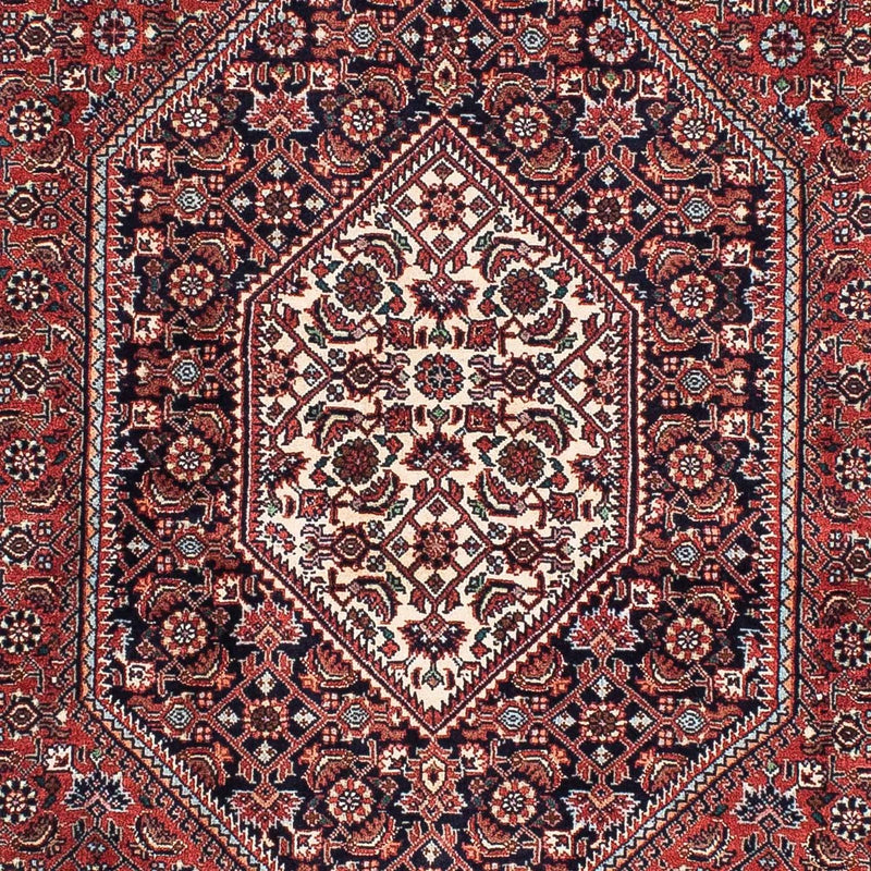 Loper Perzisch tapijt - Bijar - 201 x 100 cm - donkerblauw