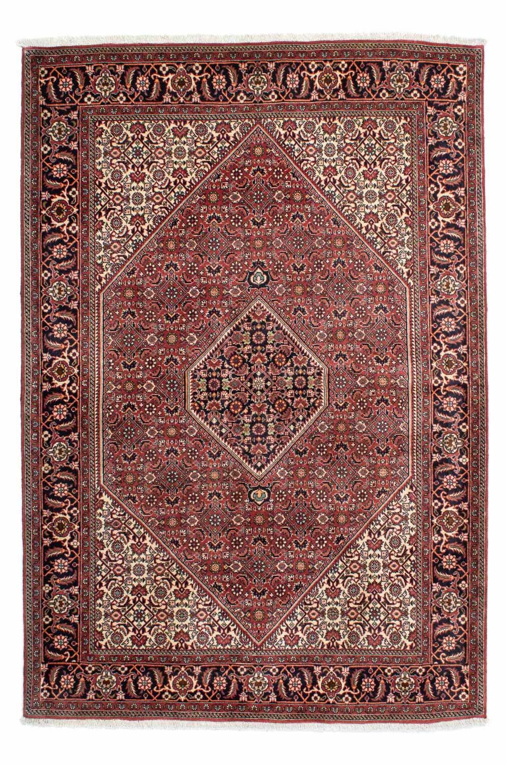 Perzisch tapijt - Bijar - 208 x 139 cm - rood