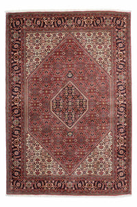 Perzisch tapijt - Bijar - 208 x 139 cm - rood
