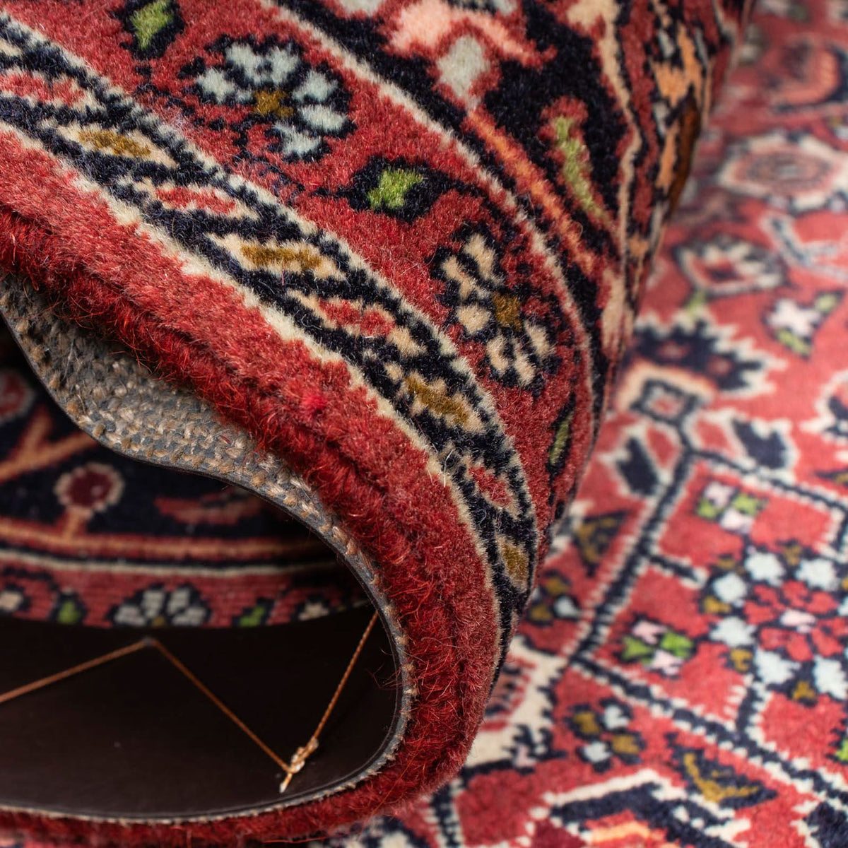 Perzisch tapijt - Bijar - 208 x 139 cm - rood