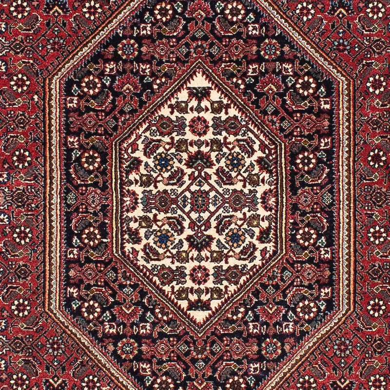 Loper Perzisch tapijt - Bijar - 195 x 100 cm - donkerblauw