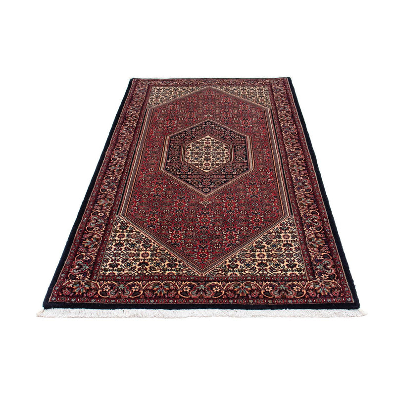 Loper Perzisch tapijt - Bijar - 195 x 100 cm - donkerblauw