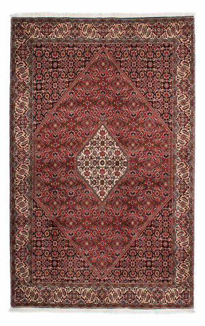 Perzisch tapijt - Bijar - 220 x 141 cm - rood