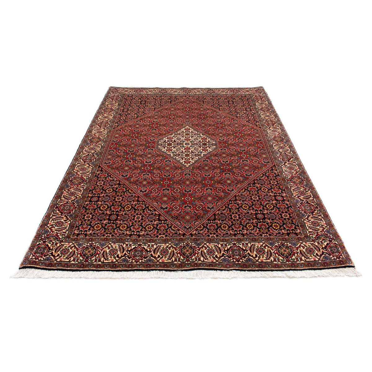 Perzisch tapijt - Bijar - 220 x 141 cm - rood