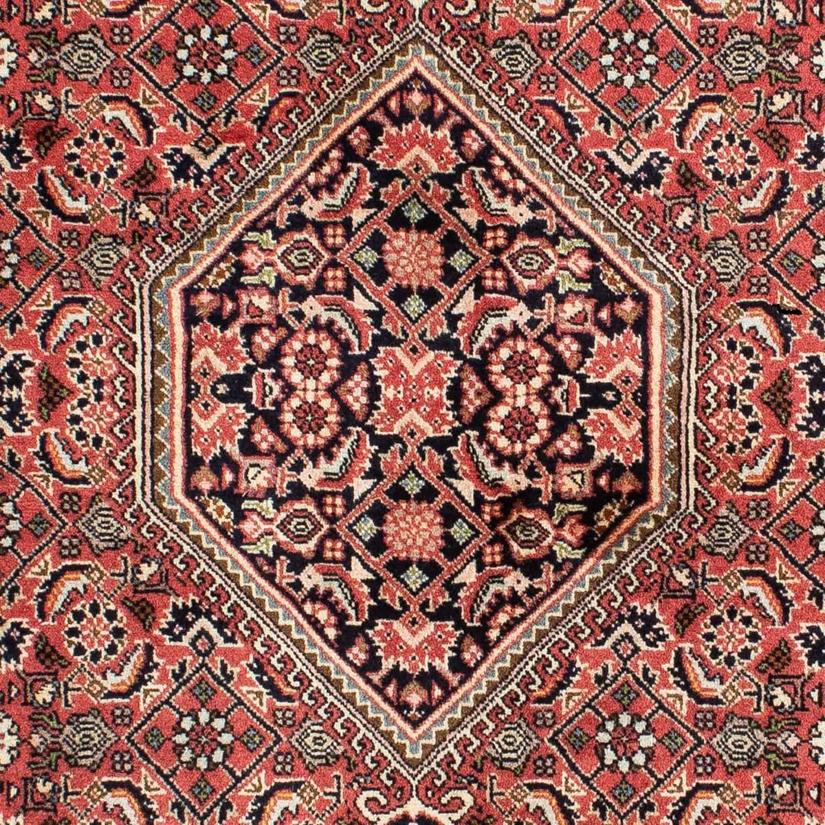 Perzisch tapijt - Bijar - 210 x 139 cm - rood