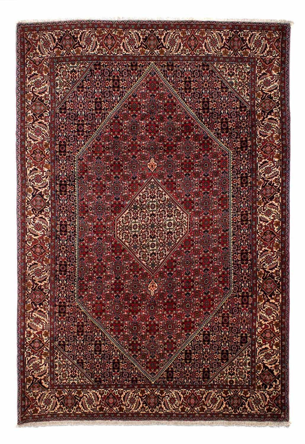 Perzisch tapijt - Bijar - 290 x 206 cm - donkerrood