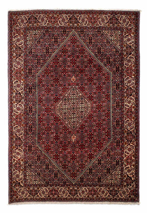 Perzisch tapijt - Bijar - 290 x 206 cm - donkerrood