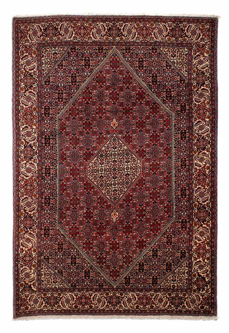 Perzisch tapijt - Bijar - 290 x 206 cm - donkerrood