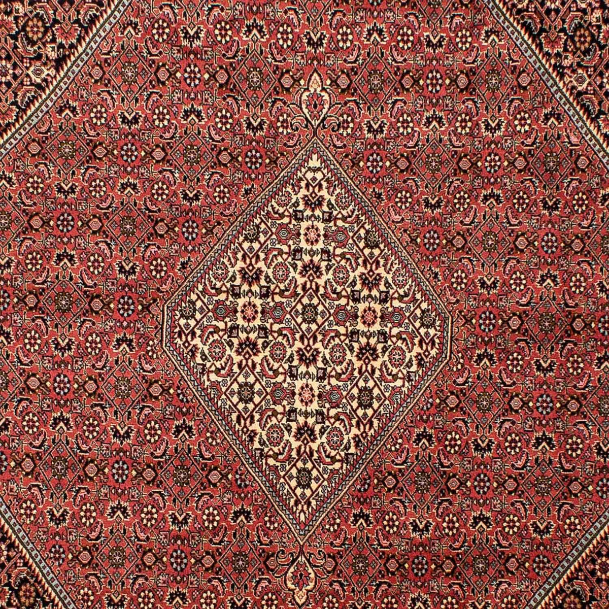 Perzisch tapijt - Bijar - 293 x 205 cm - licht rood