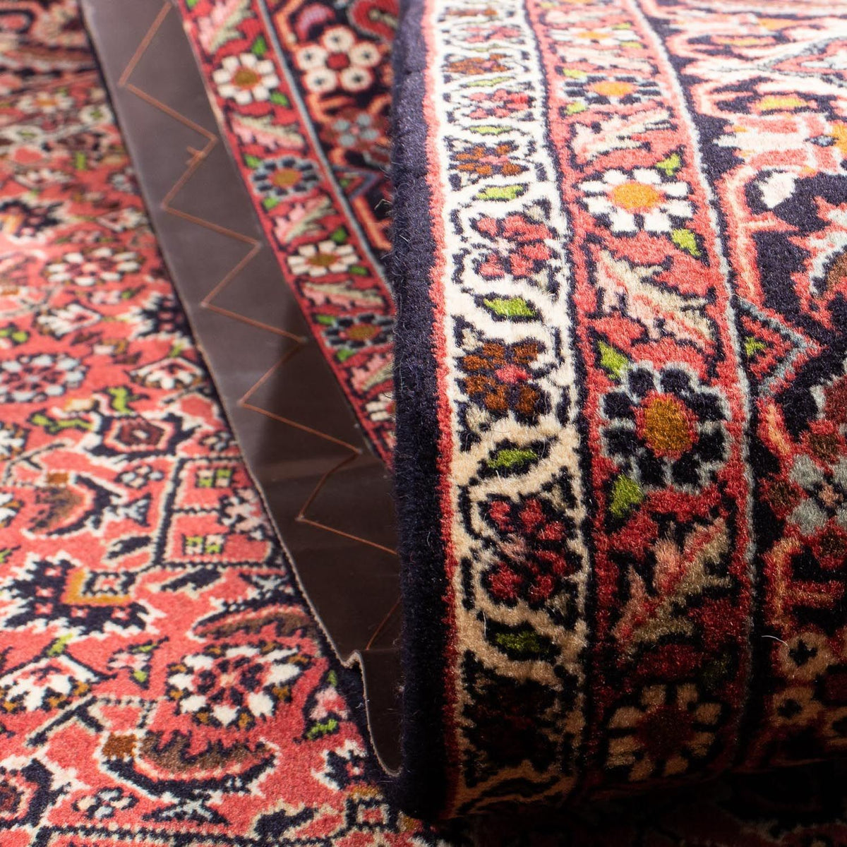 Perzisch tapijt - Bijar - 310 x 196 cm - donkerrood