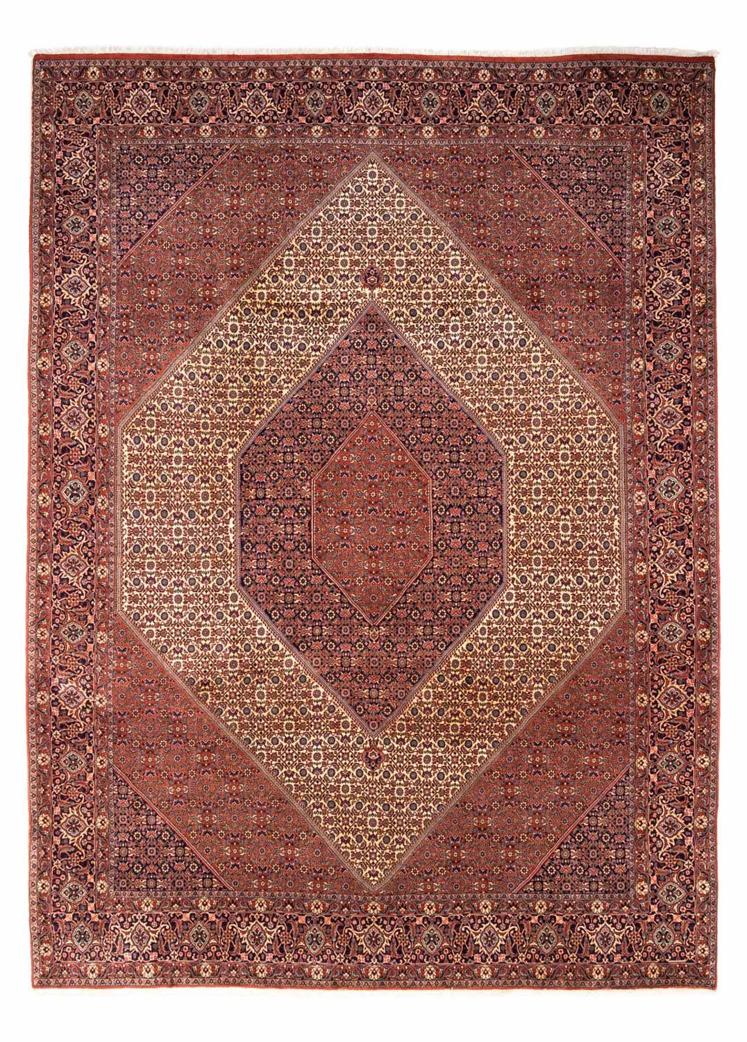 Perzisch tapijt - Bijar - Koninklijk - 340 x 254 cm - rood