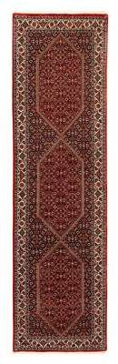 Loper Perzisch tapijt - Bijar - 310 x 83 cm - veelkleurig