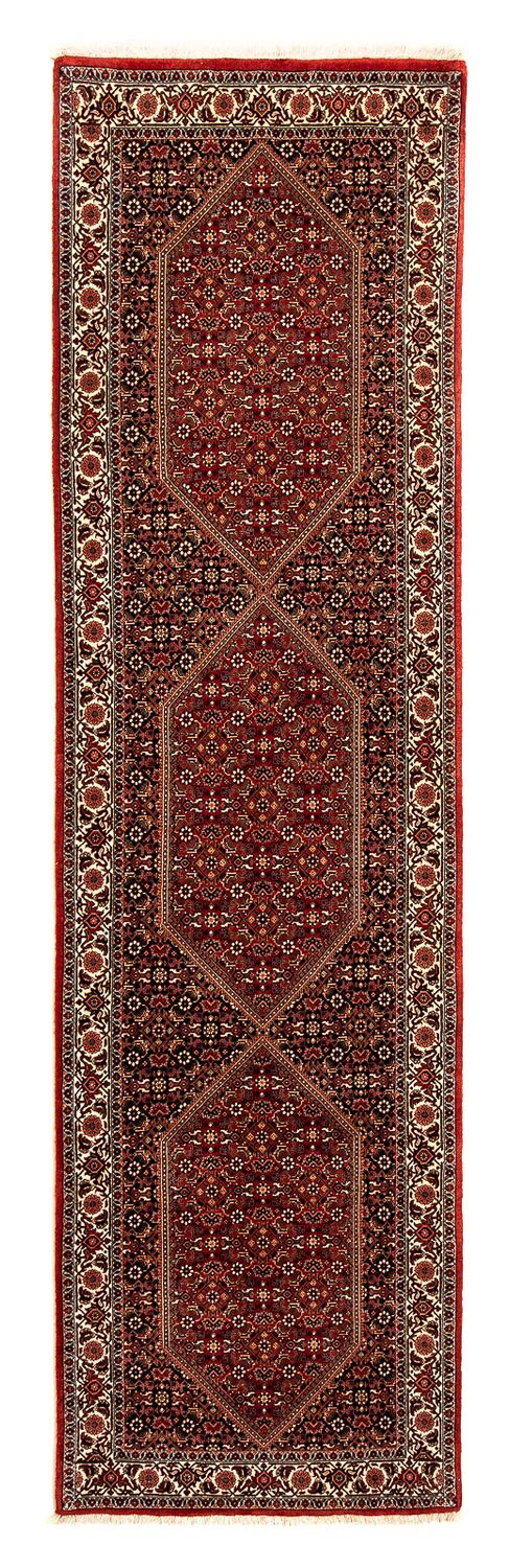 Loper Perzisch tapijt - Bijar - 310 x 83 cm - veelkleurig