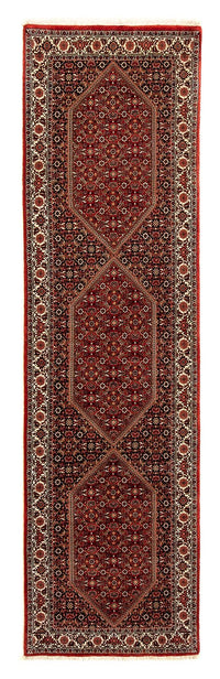 Loper Perzisch tapijt - Bijar - 310 x 83 cm - veelkleurig