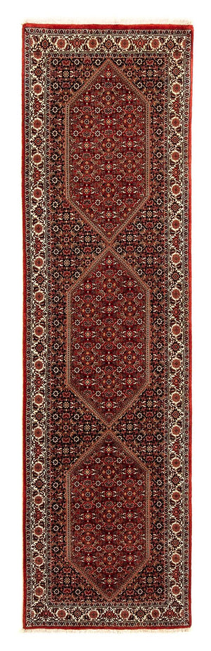Loper Perzisch tapijt - Bijar - 310 x 83 cm - veelkleurig
