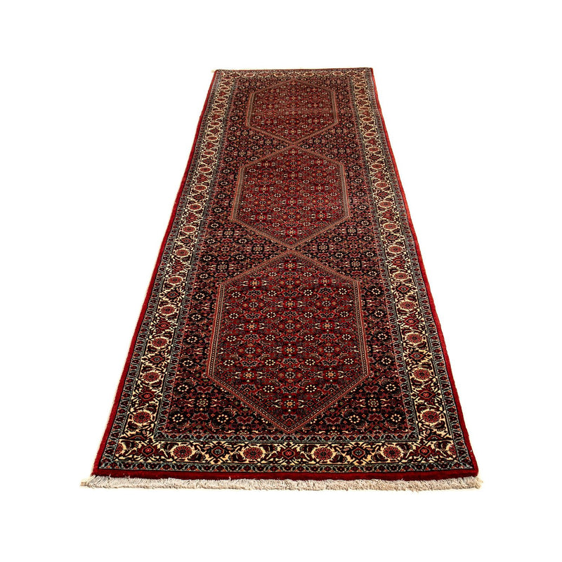 Loper Perzisch tapijt - Bijar - 310 x 83 cm - veelkleurig