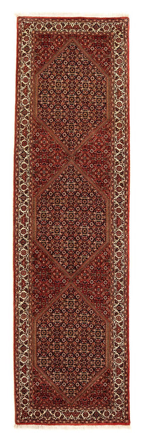 Loper Perzisch tapijt - Bijar - 315 x 86 cm - veelkleurig