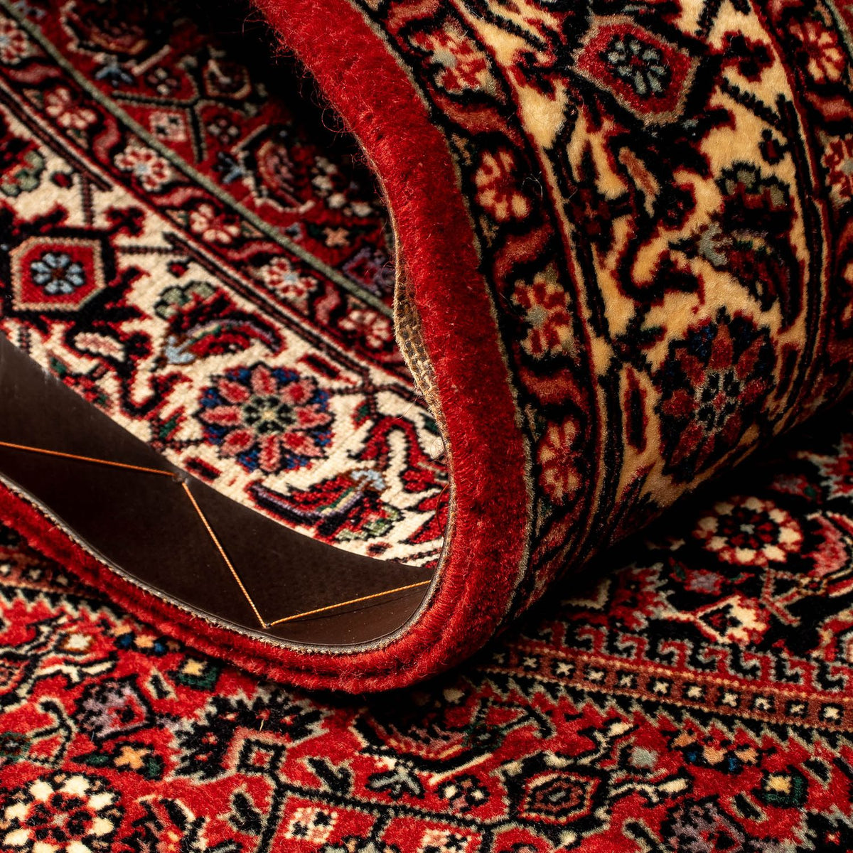 Loper Perzisch tapijt - Bijar - 315 x 86 cm - veelkleurig