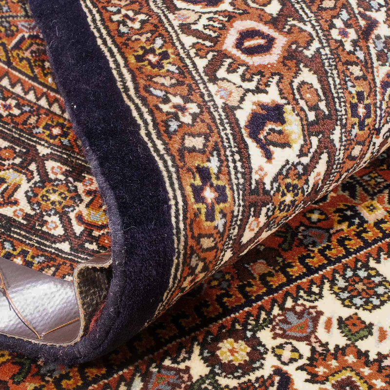 Perzisch tapijt - Bijar - 150 x 90 cm - donkerblauw