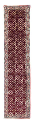 Loper Perzisch tapijt - Bijar - 334 x 77 cm - donkerrood