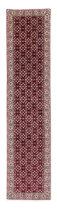 Loper Perzisch tapijt - Bijar - 334 x 77 cm - donkerrood