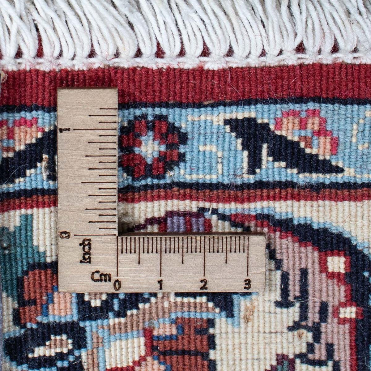 Loper Perzisch tapijt - Bijar - 334 x 77 cm - donkerrood