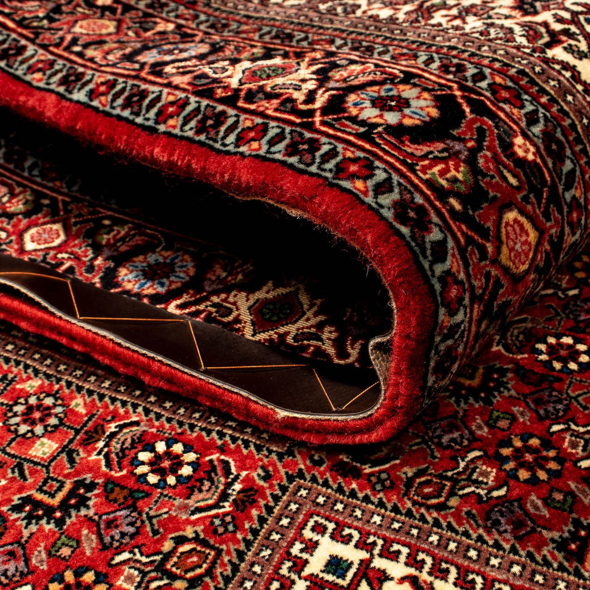 Loper Perzisch tapijt - Bijar - 300 x 84 cm - veelkleurig