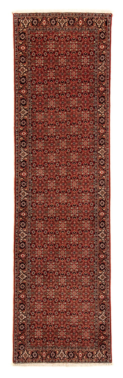 Loper Perzisch tapijt - Bijar - 296 x 81 cm - veelkleurig