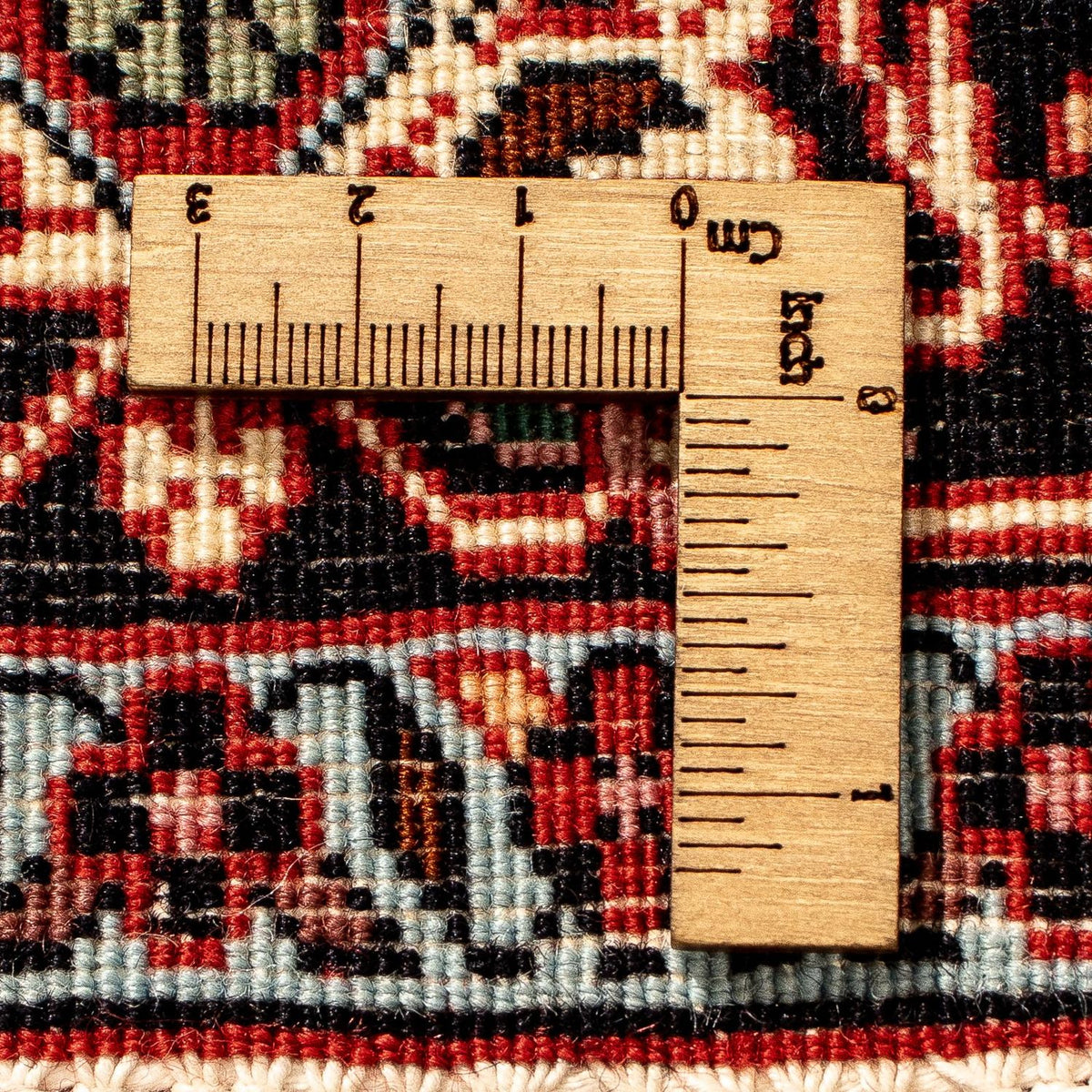 Loper Perzisch tapijt - Bijar - 296 x 81 cm - veelkleurig