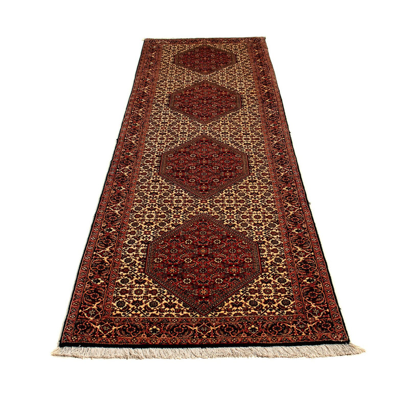 Loper Perzisch tapijt - Bijar - 305 x 83 cm - bruin