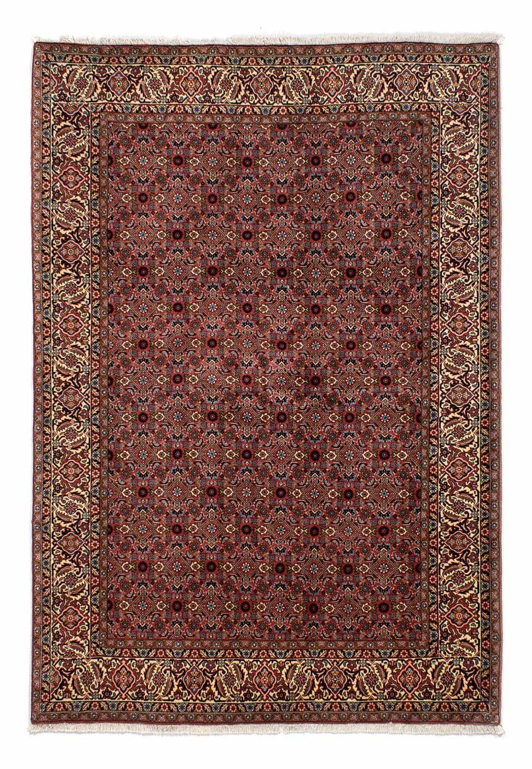 Perzisch tapijt - Bijar - 257 x 178 cm - donkerrood